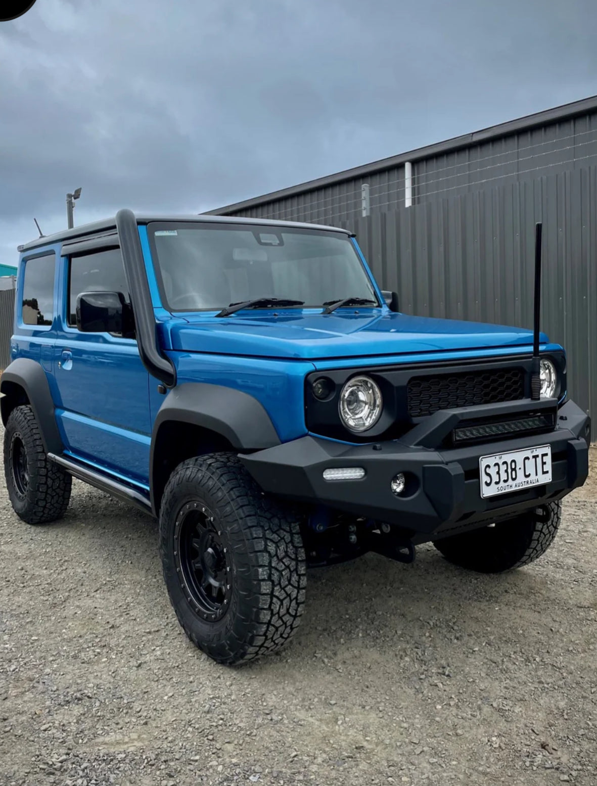 BR Customs Stainless Steel Snorkel - To suit 2018+ JB74 Jimny