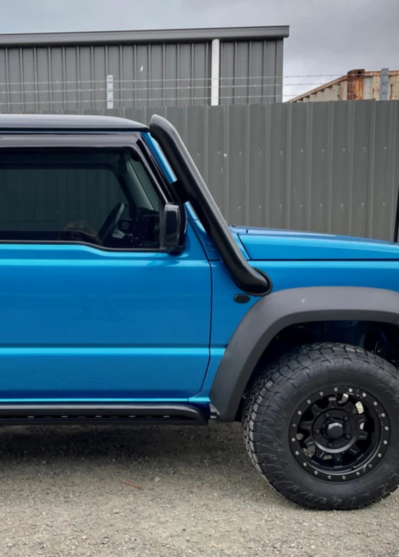 BR Customs Stainless Steel Snorkel - To suit 2018+ JB74 Jimny