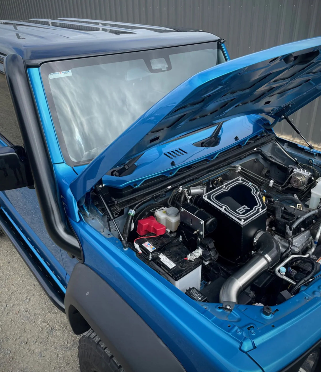 BR Customs Stainless Steel Snorkel - To suit 2018+ JB74 Jimny