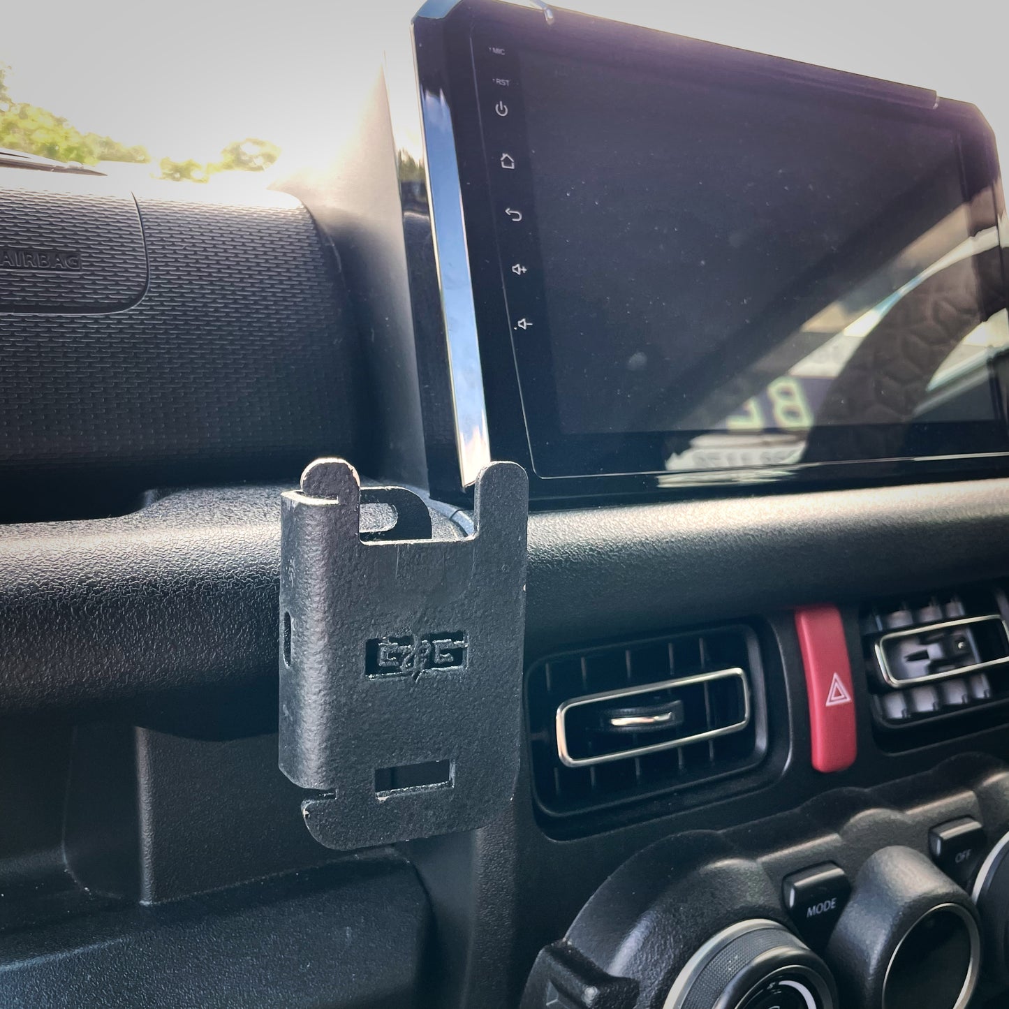 Handheld UHF Holder (Suits 3 Door and 5 Door Jimny Models)