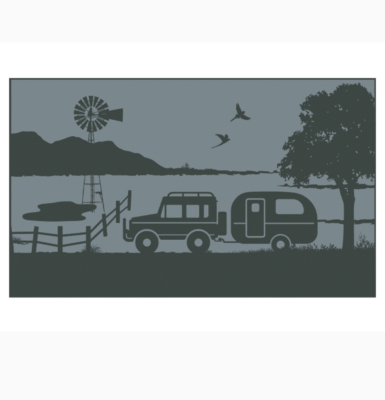 Printed Camping Mats (Reversible)