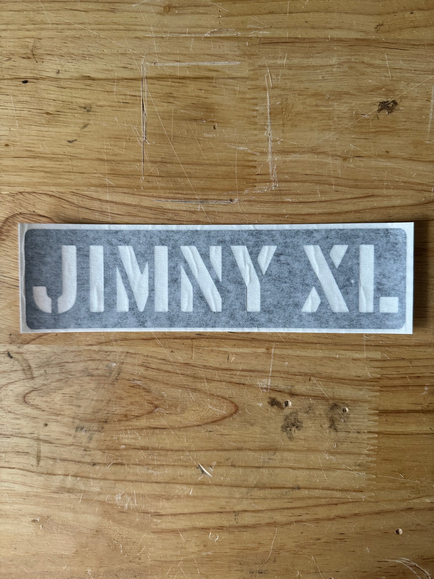 JIMNY XL Stickers - High Quality 5 year Outdoor 3M Vinyl (Sold Indiviually)