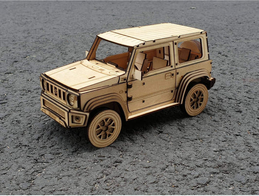 1/10 Scale Model Jimny (Unpainted and Unassembled)