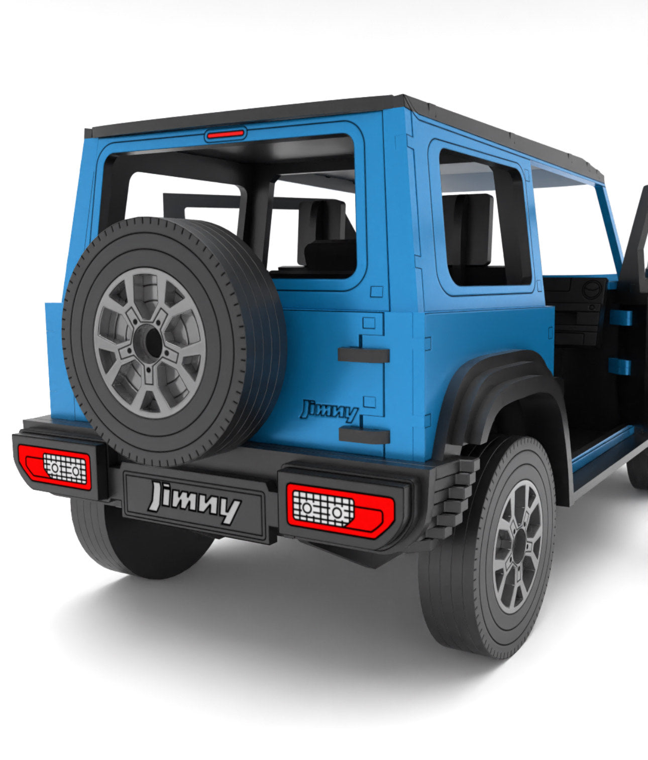 1/10 Scale Model Jimny (Painted and Assembled)