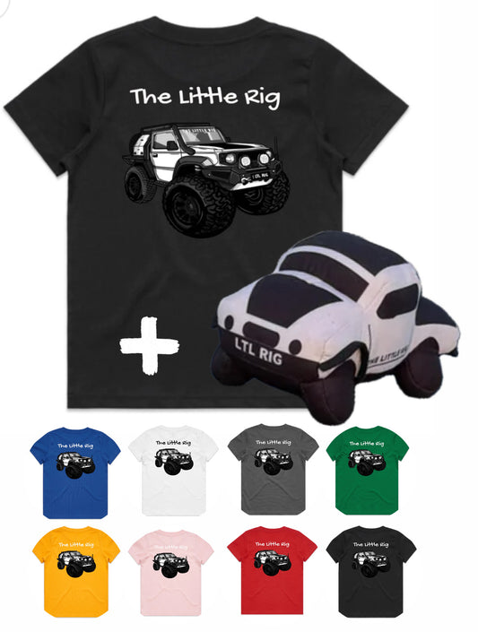 Kids Shirt + Plushie Combo Deal