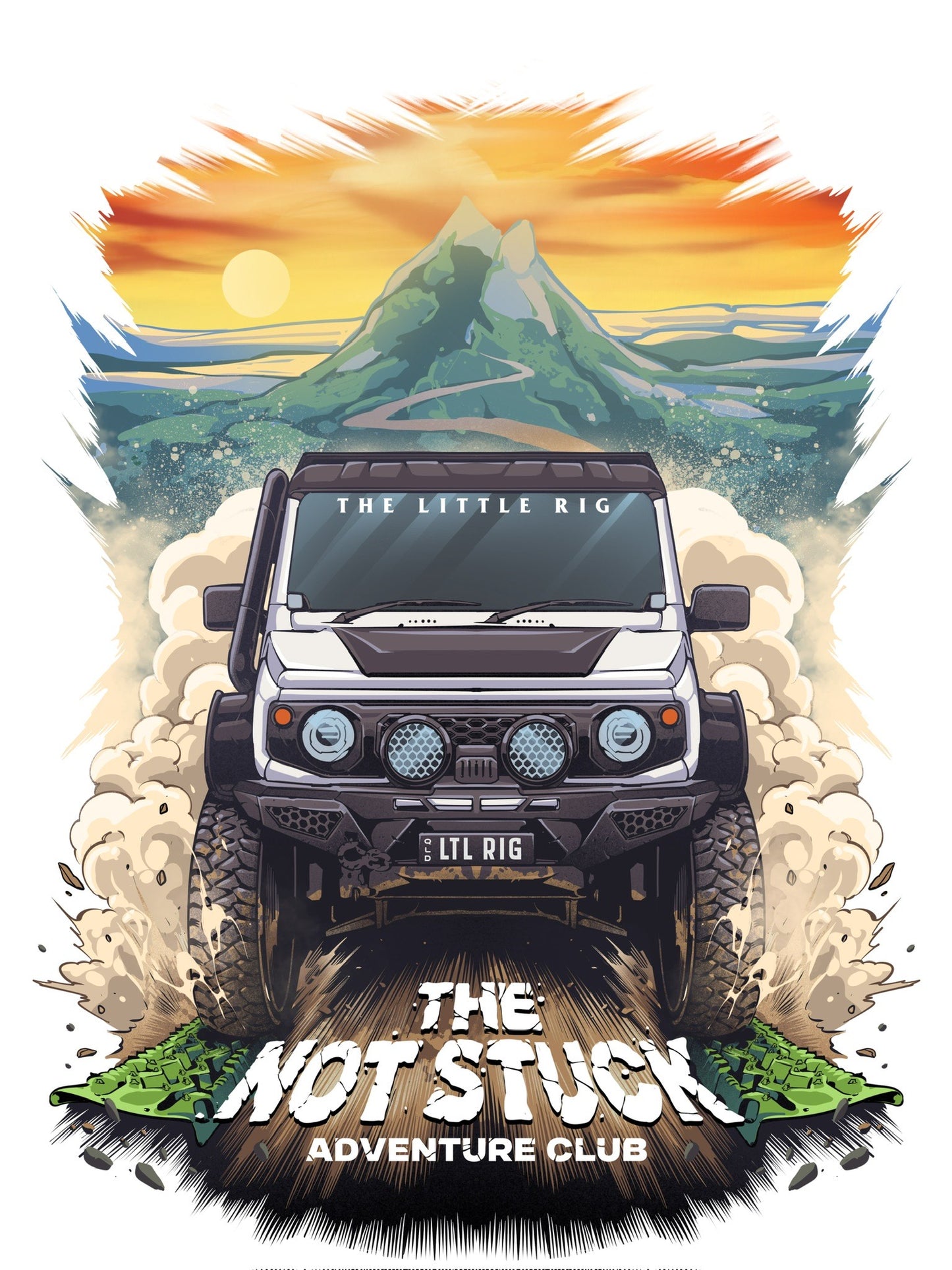 Not Stuck Adventure Club Tee